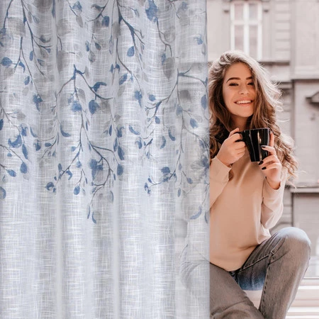 ZASŁONA GOTOWA ANA 140 X 250 CM BIAŁY