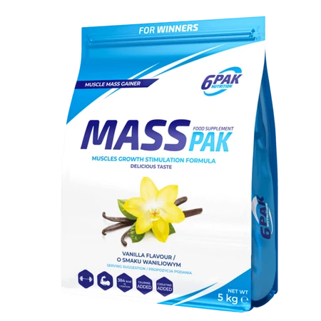 6PAK MASS PAK 5000g RASPBERRY