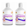 Zestaw 2x Swedish Nutra Collagen 10 000 (bovine) na zdrową skórę 500ml smak jagoda