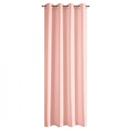 ZASŁONA GOTOWA RITA 140 X 250 CM PUDROWY RÓŻ