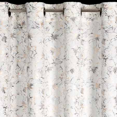 ZASŁONA GOTOWA CARMELA 140 X 250 CM KREMOWY