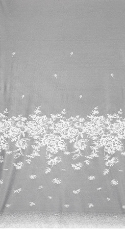 FIRANA GOTOWA ALEXIA 140 X 250 CM BIAŁY