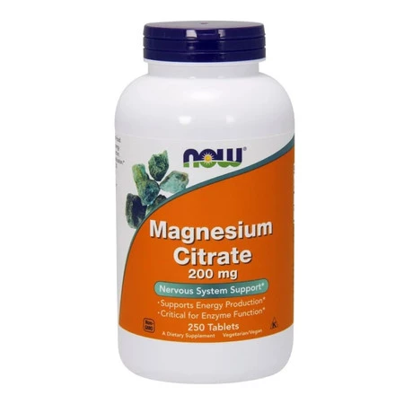 Magnesium Citrate - Cytrynian Magnezu 200 mg (250 tabl.)