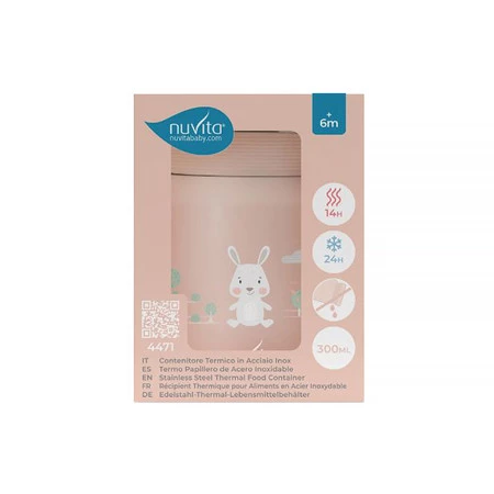 Nuvita, Termos, Łososiowy, 300 ml