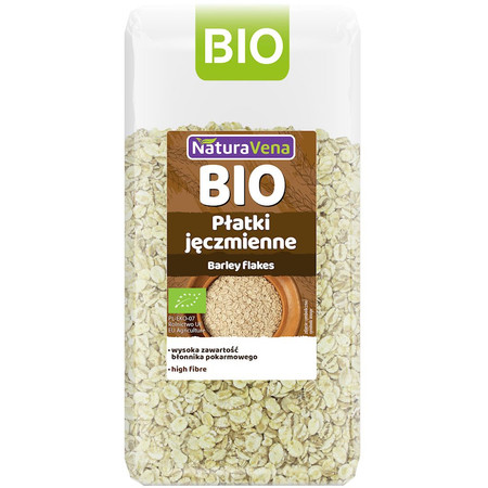 Naturavena Płatki Jęczmienne Bio 300g