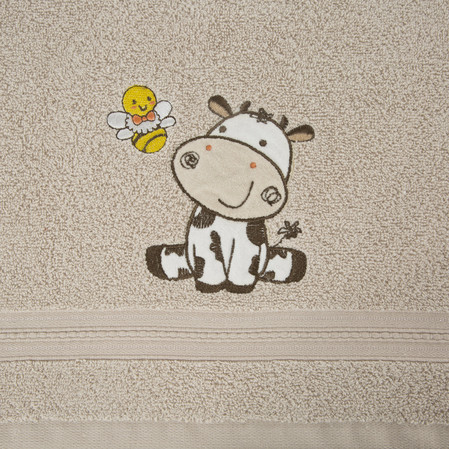 Ręcznik Dziecięcy Baby67 50 x 90 cm, Beżowy
