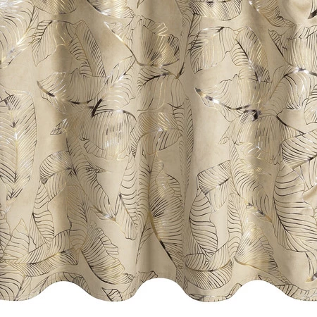 ZASŁONA GOTOWA ODETA 135 X 250 CM BEŻOWY