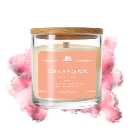 Świeca sojowa zap. insp. MADEMOISELLE 215g