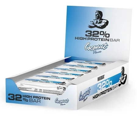 Weider 32% High Protein Bar batony proteinowe 12 szt. x 60 g smak kokos