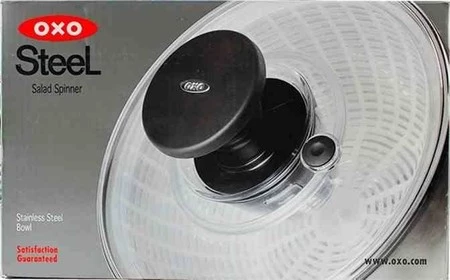 OXO-Wirówka STL do sałaty 2w1, stalowa