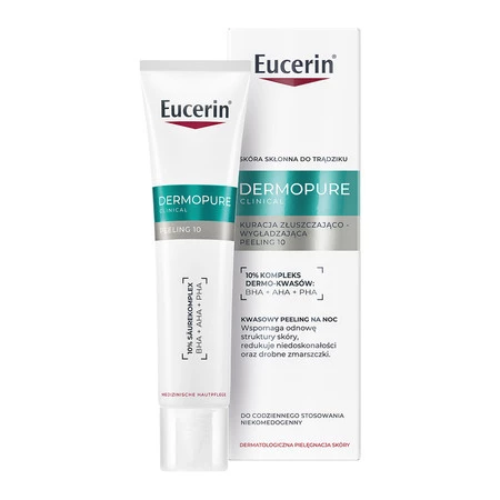 Eucerin Dermpure Clinical Kuracja złuszcająco -wygładzająca 40ml