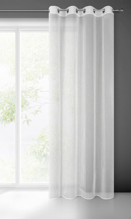 FIRANA GOTOWA PILAR 140 X 250 CM BIAŁY