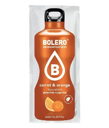 Bolero Carrot & Orange 9g napój w proszku bez cukru