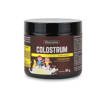 Skoczylas COLOSTRUM z bananem proszek 60 g