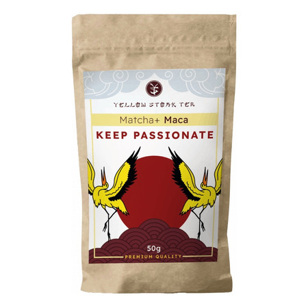 Yellow Stork Tea Matcha+ Maca zielona herbata 50g