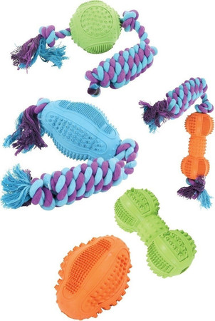 ZOLUX DENTAL Piłka Kauczukowa ze sznurem 7,5cm