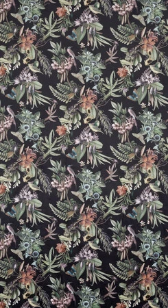 ZASŁONA GOTOWA BECKY 140 X 250 CM CZARNY