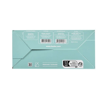 Beaba, Komplet naczyń z silikonu z przyssawką, pink