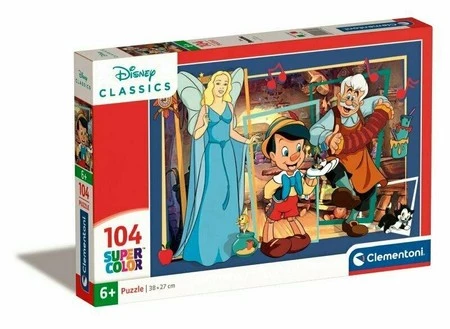 Clementoni Puzzle 104el Super Pinokio 25756