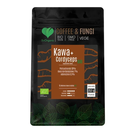 Medicaline Kawa Arabica mielona + Cordyceps BIO 252g