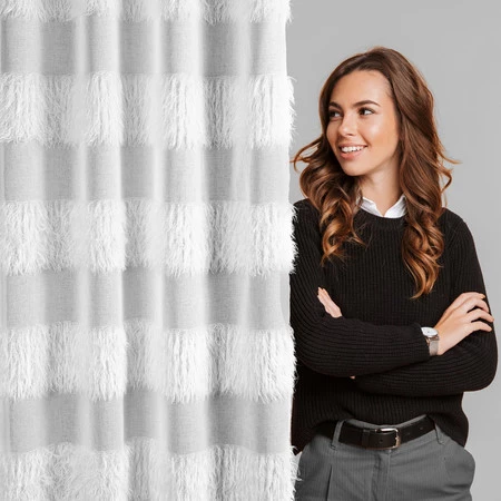 FIRANA GOTOWA MARGARET 1 140 X 250 CM BIAŁY