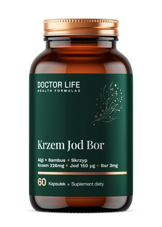 Doctor Life Krzem Jod Bor Algi Bambus Skrzyp 60 kaps.