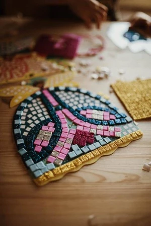 Janod Zestaw kreatywny Mozaika Wróżki 5+