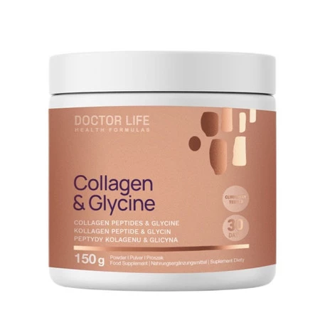 Doctor Life Peptydy kolagenowe z Glicyną na zdrową skorę włosy 150 g