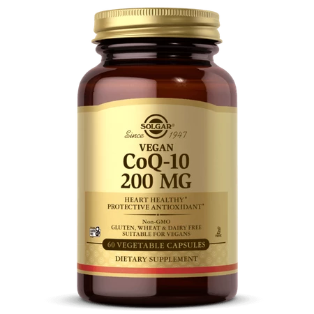 Solgar Vegan CoQ-10 200 mg - 60 kaps.