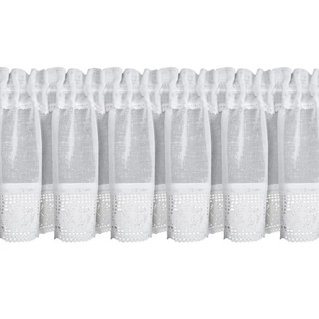 Firana gotowa Lari na Taśmie 150 x 30 cm, Biały
