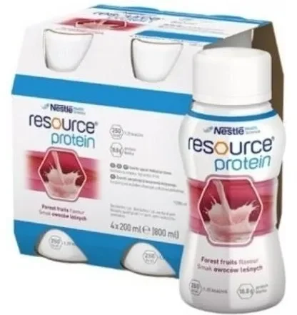 RESOURCE Protein smak owoce leśne 4 x 200ml