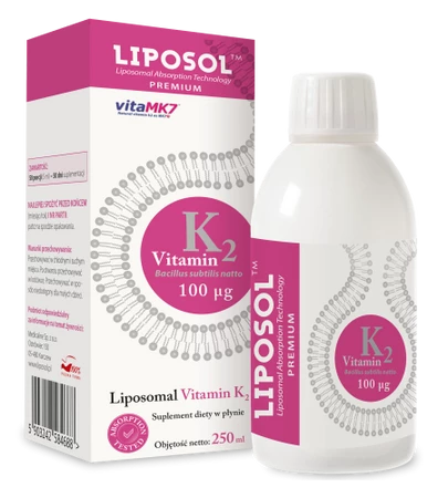 Liposol Liposomalna Witamina K2 (Vita MK7) 100 uq 250 ml