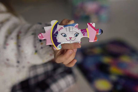 Mudpuppy Puzzle świecące w ciemności Kosmiczne marzenia 100 elementów 5+