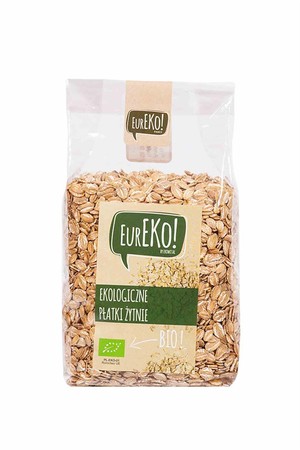 Eureko − Płatki żytnie BIO − 300 g