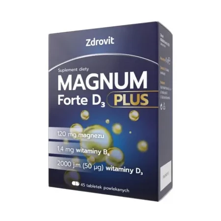 Zdrovit Magnum Forte D3 Plus 45 tabl.