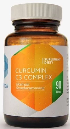 Hepatica Curcumin C3 Complex 90 k układ trawienny