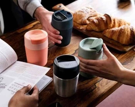 JJ - Kubek podróżny 340ml Sipp™, zielony