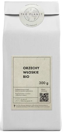 ORZECHY WŁOSKIE BIO 300 g - THE PLANET