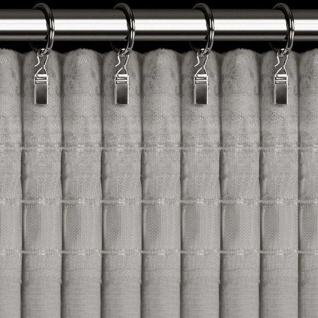 Zasłona 135x270 Avena stalowa szampańska gotowa na taśmie