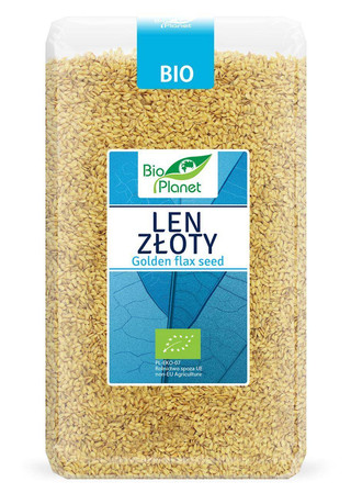 Bio Planet − Len złoty BIO − 1 kg