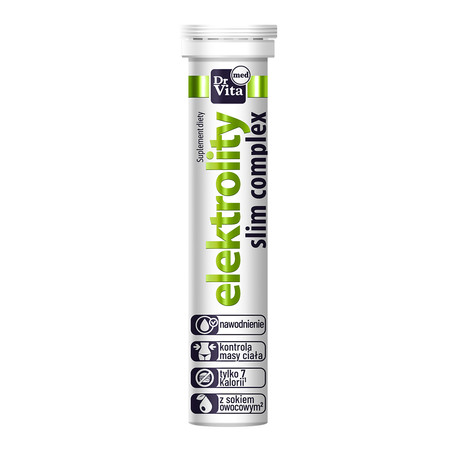 Dr Vita Elektrolity slim complex 20 tabletek musujących