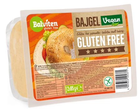 BALVITEN BAJGLE Z SEZAMEM BEZGLUTENOWE (2 szt.) 170 g