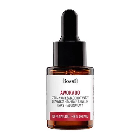 Awokado serum nawilżające do twarzy z kwasem hialuronowym 10ml