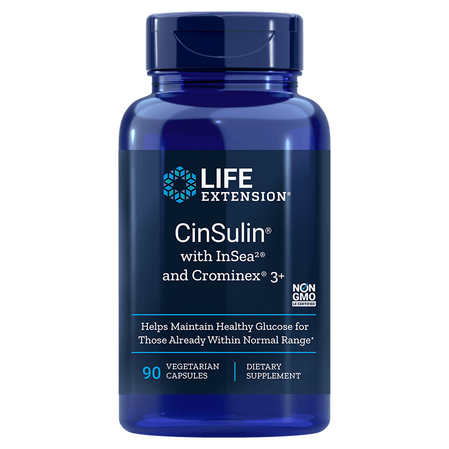 CinSulin with InSea2 and Crominex 3+ (90 kaps.)