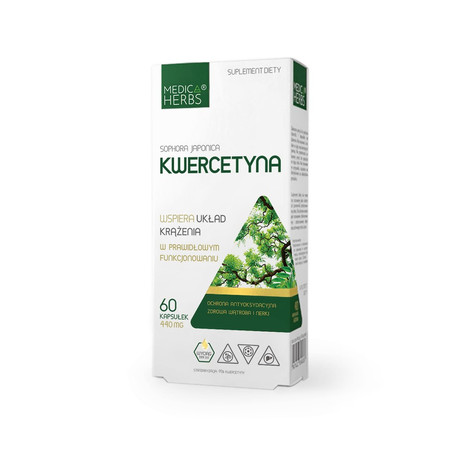 Medica Herbs Kwercetyna 95% Kwercetyny 60 kaps.