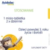 Acidolac Junior wsparcie mikroflory jelitowej i odporności dzieci 20 misio-tabletki smak czekoladowyi