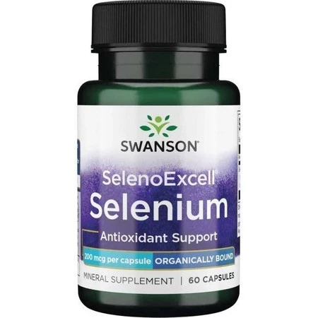 Swanson Selenoexcell Naturalny Selen 200 Mcg 60 K