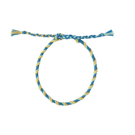 Janod Zestaw kreatywny do tworzenia biżuterii Tęczowe bransoletki 30 szt. 8+