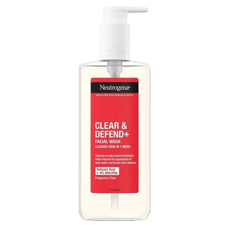 Clear & Defend+ żel do mycia twarzy 200ml