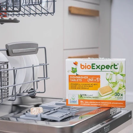 bioExpert, Ekologiczne tabletki do zmywarki, All in One, 30 szt.